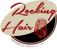 Logo Coiffure Rocking Hair Hunziker Corine